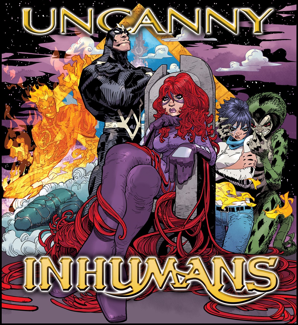 Uncanny Inhumans (2015) #1 (Scott Hip-&#8203;Hop Variant)