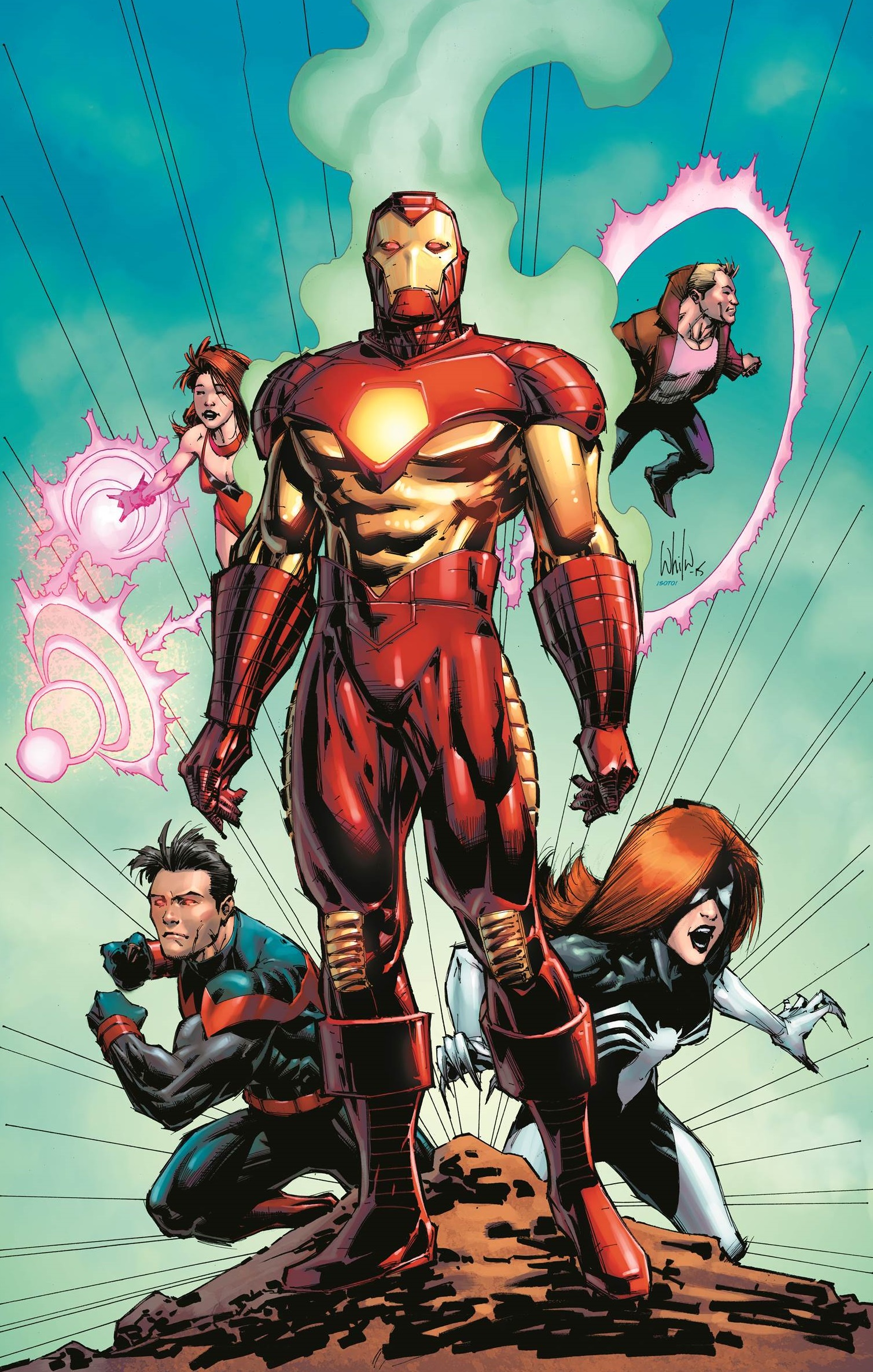 Uncanny Avengers (2015) #3 (Portacio Marvel 92 Variant)