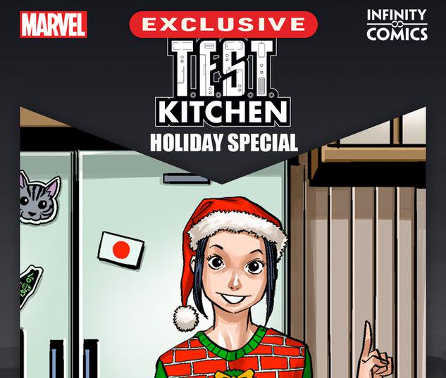 T.E.S.T. KITCHEN HOLIDAY SPECIAL INFINITY COMIC 1 #1
