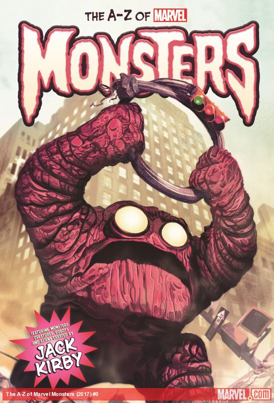 THE A-Z OF MARVEL MONSTERS HC (Trade Paperback)