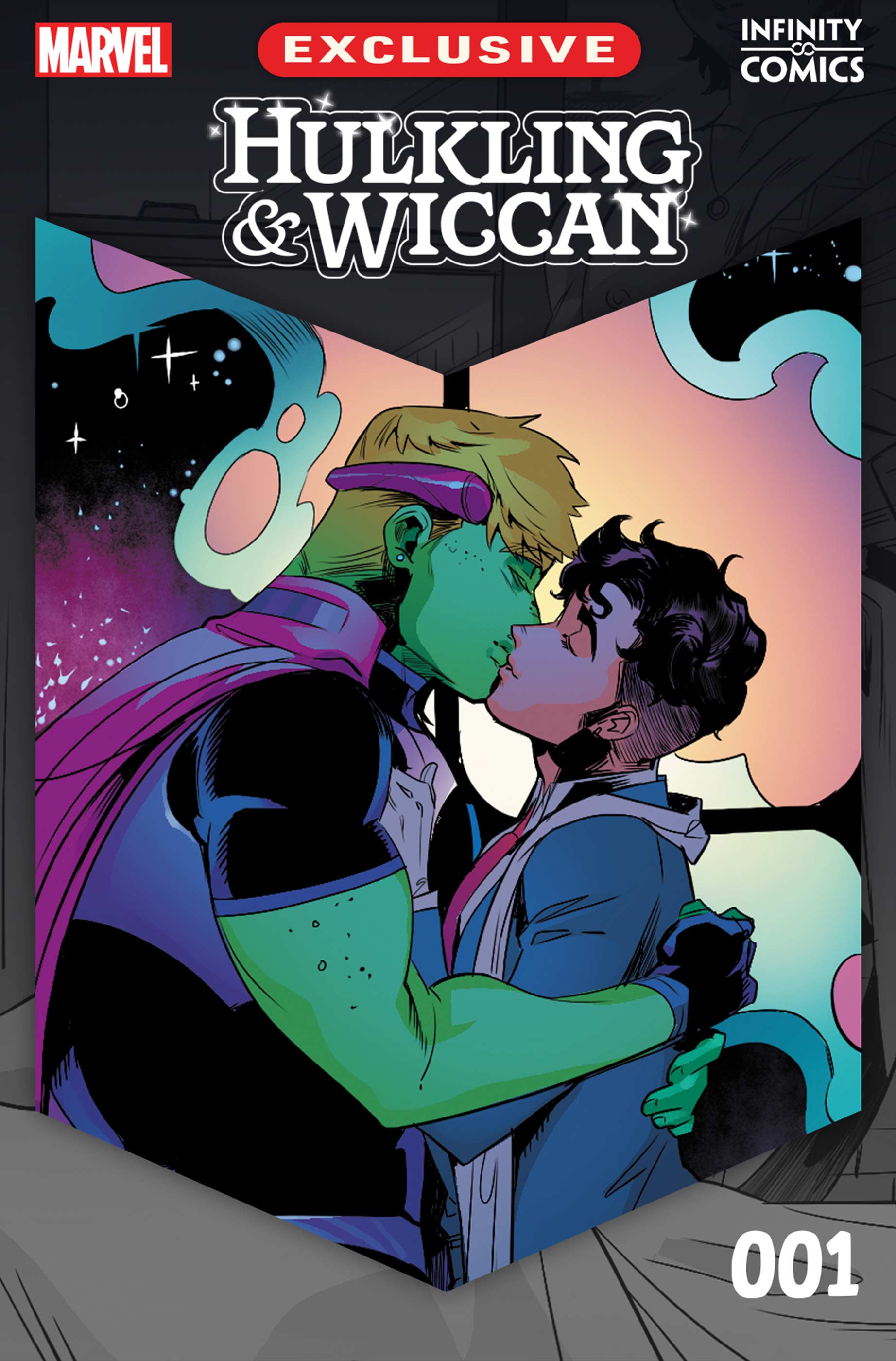 Hulkling and wiccan infinity comic