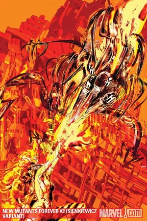 New Mutants Forever (2010) #3 (SIENKIEWICZ VARIANT)