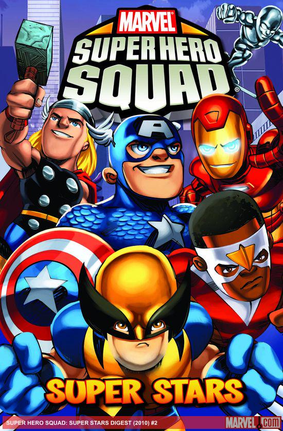 SUPER HERO SQUAD: SUPER STARS DIGEST (Trade Paperback)