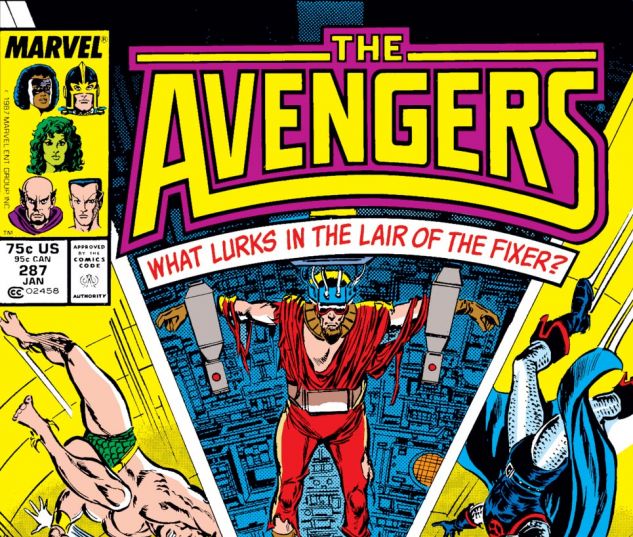 Avengers (1963) #287 Cover