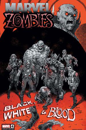 Marvel Zombies: Black, White & Blood #4  (Variant)