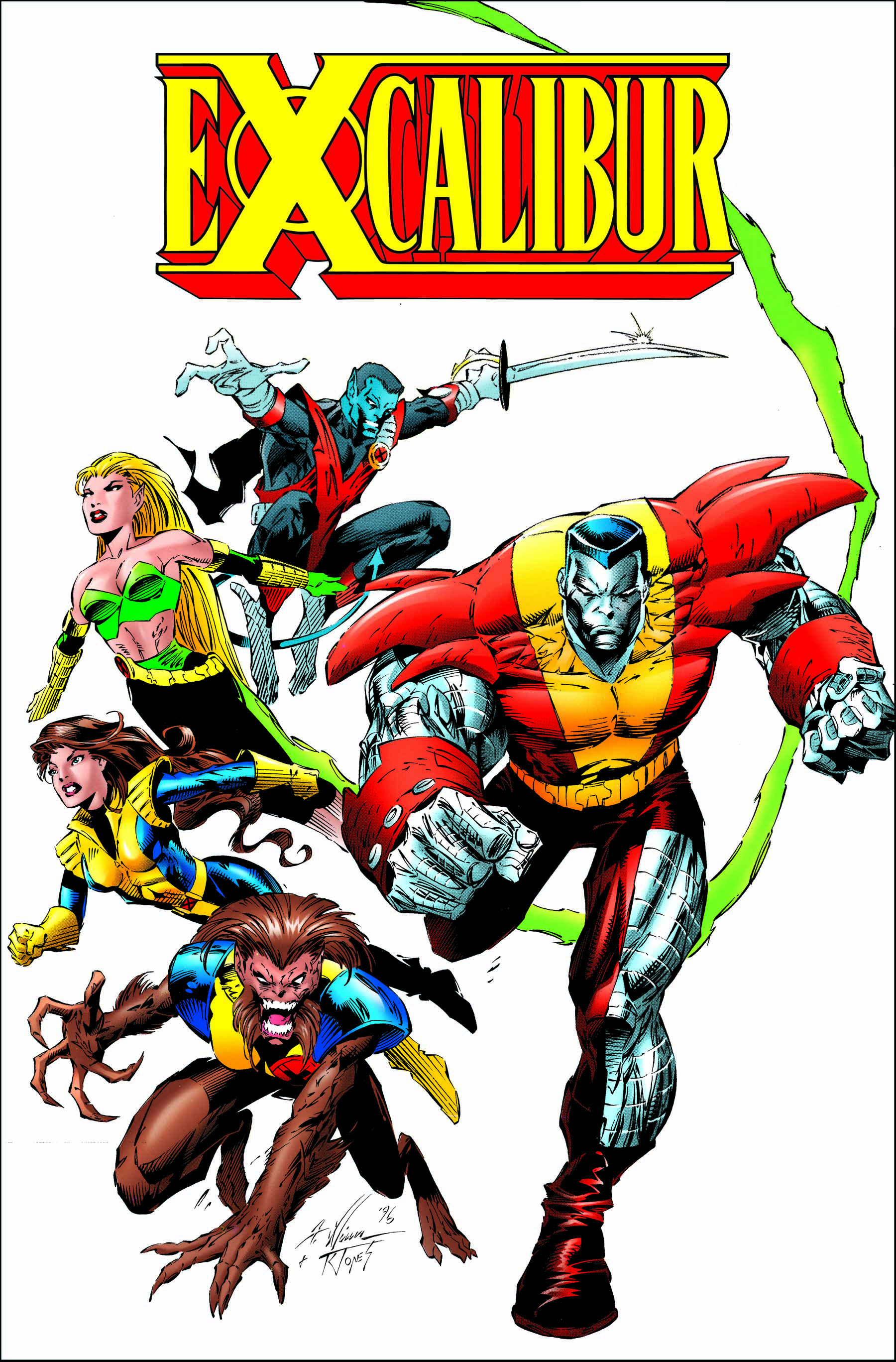 EXCALIBUR OMNIBUS VOL. 3 ANTHONY WINN COVER (Hardcover)