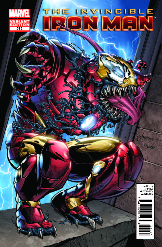 Invincible Iron Man (2008) #512 (Venom Variant)