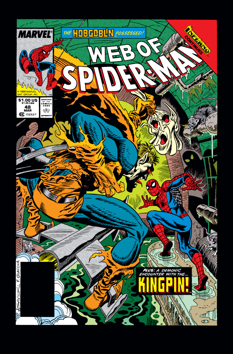Web of Spider-Man (1985) #48