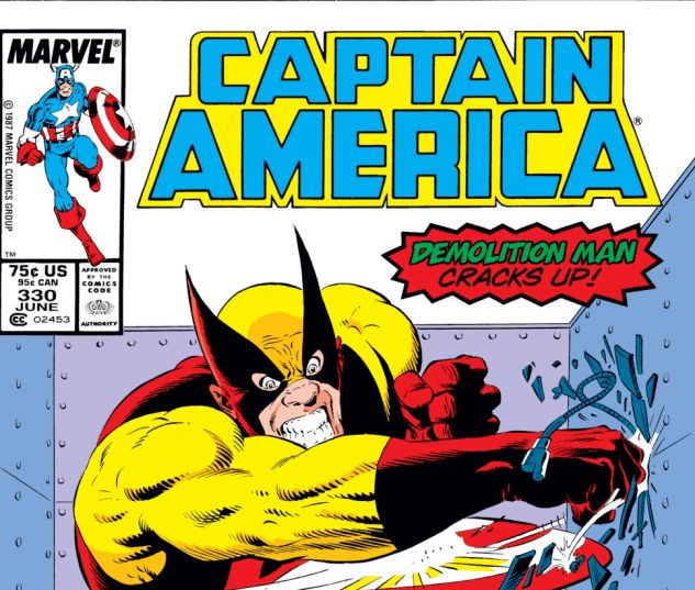 Captain America (1968) #330 Cover