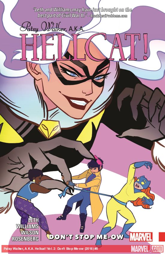 Patsy Walker, A.K.A. Hellcat! Vol. 2: Don't Stop Me-ow (Trade Paperback)