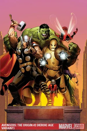 Avengers: The Origin (2010) #2 (HEROIC AGE VARIANT)