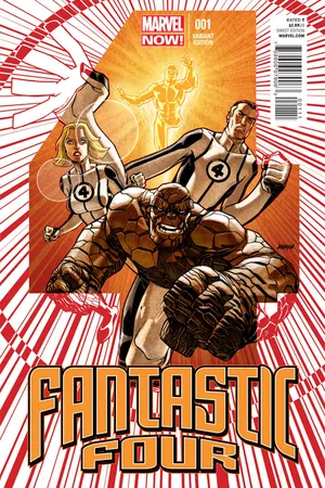 Fantastic Four (2012) #1 (Johnson Variant)