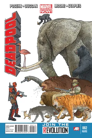 Deadpool (2012) #2 (2nd Printing Variant)