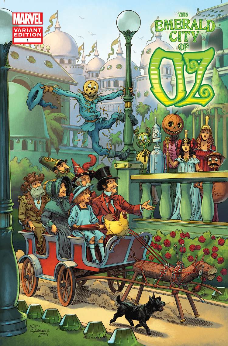 The Emerald City of Oz (2013) #1 (Shanower Variant)