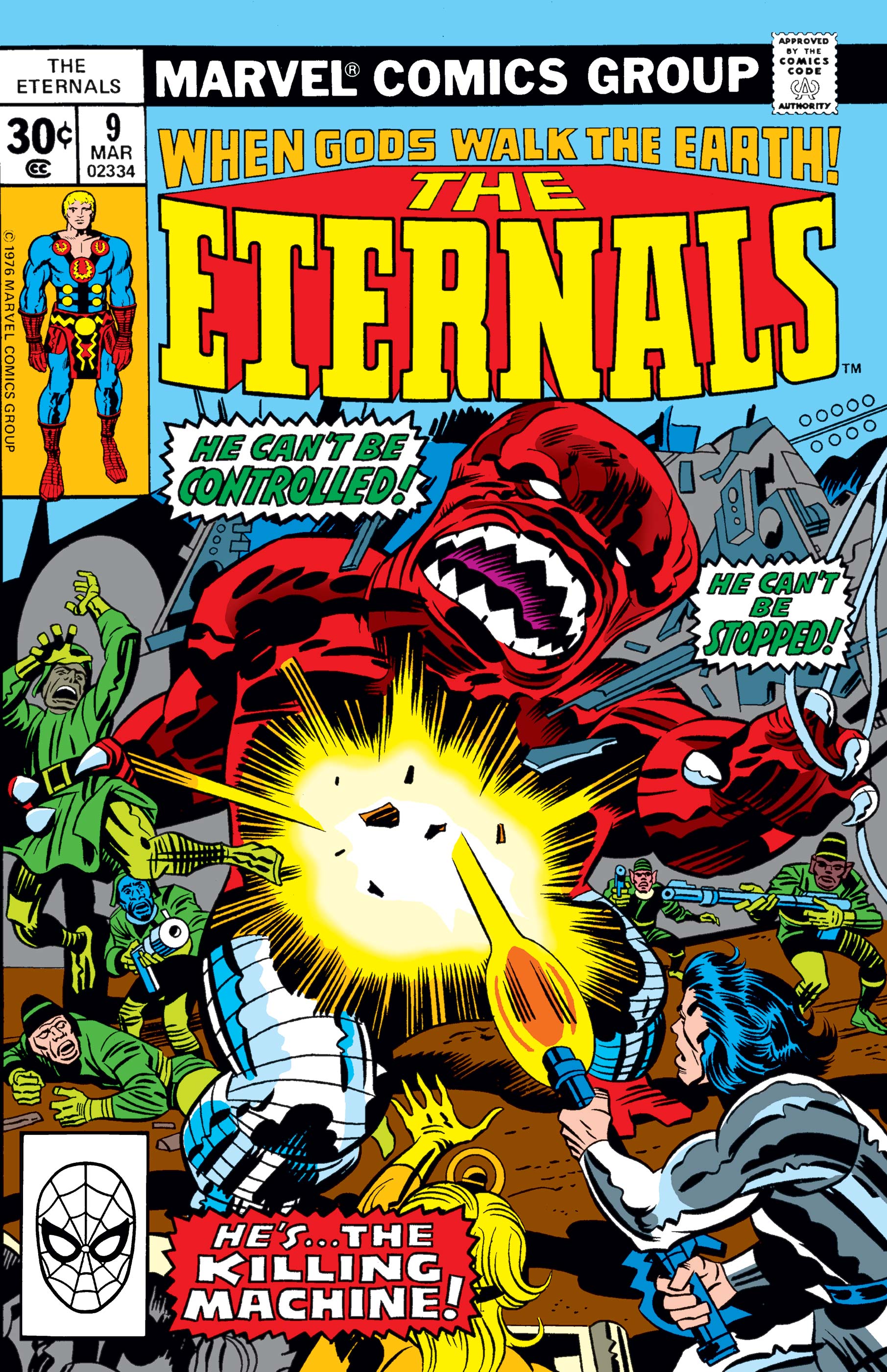 Eternals (1976) #9