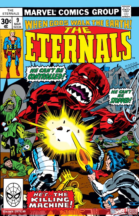 Eternals (1976) #9