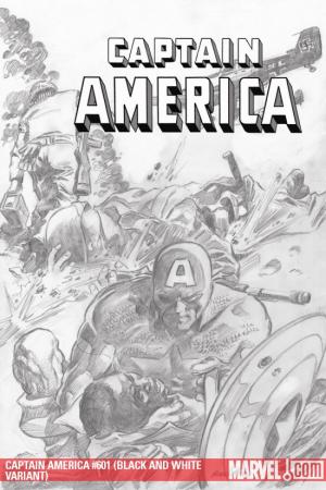 Captain America (2004) #601 (BLACK AND WHITE VARIANT)
