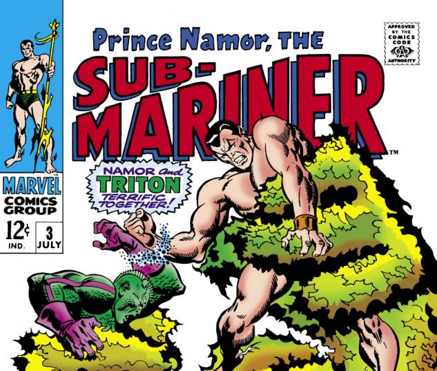 Sub-Mariner (1968) #3 Cover