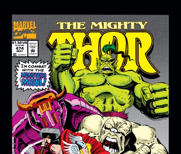 Thor (1966) #474 Cover