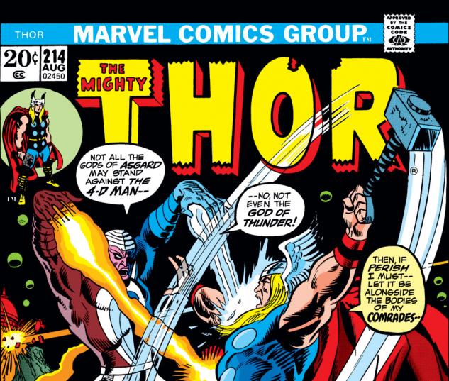 Thor (1966) #214 Cover