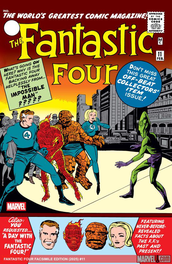 Fantastic Four 英語版 全11巻セット Fantastic Four #11 Facsimile Edition (2025) #11 | Comic Issues