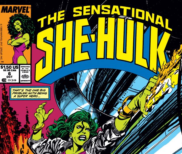 Cover for SENSATIONAL SHE-HULK 6