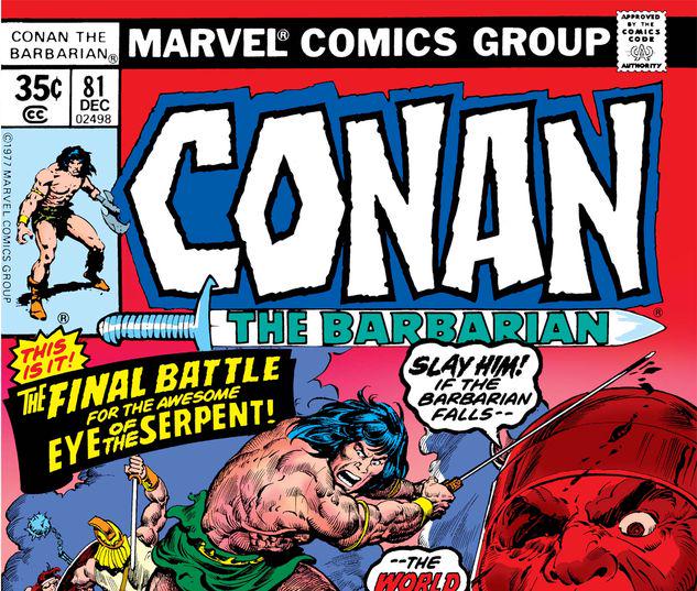 Conan the Barbarian #81