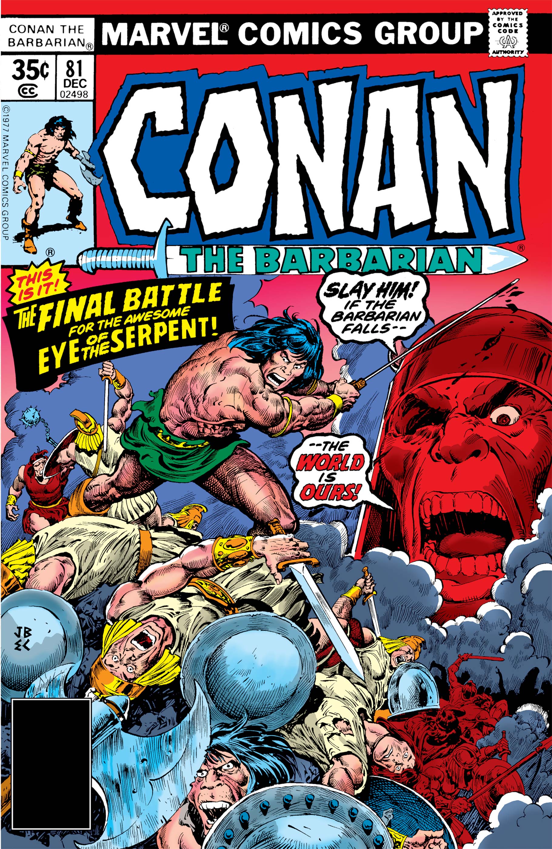 Conan the Barbarian (1970) #81