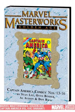 Marvel Masterworks: Golden Age Captain America Vol. 4 (Variant) (Hardcover)