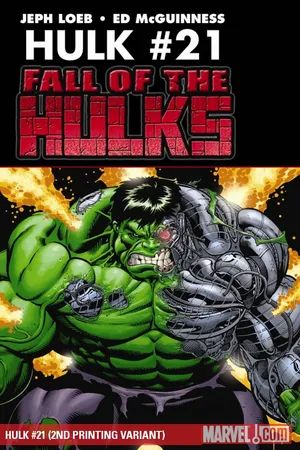 Hulk (2008) #21 (2ND PRINTING VARIANT)