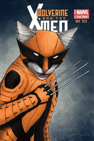 Wolverine & the X-Men (2014) #1 (Parks Animal Variant) | Comic