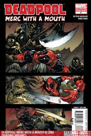 Deadpool: Merc with a Mouth (2009) #2 (2ND PRINTING VARIANT)