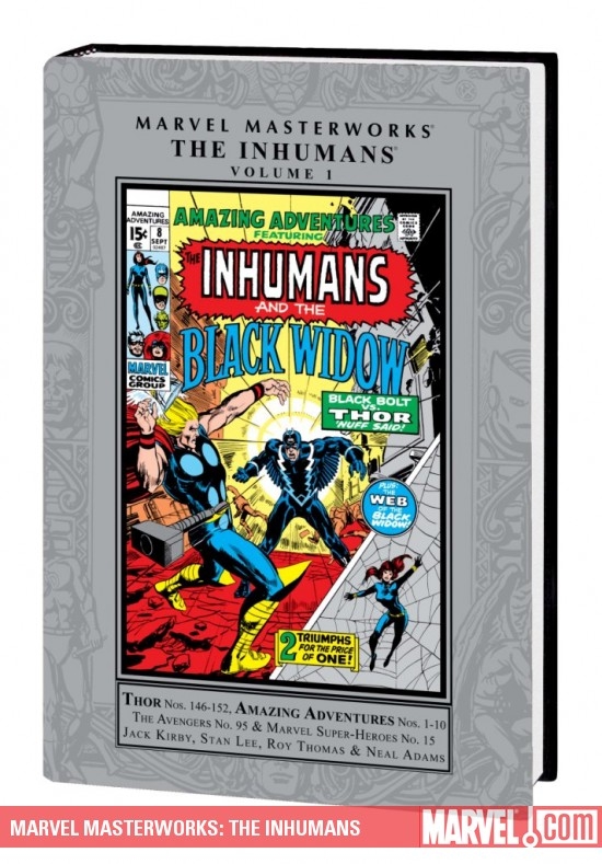 Marvel Masterworks: The Inhumans Vol. 1 (Hardcover)