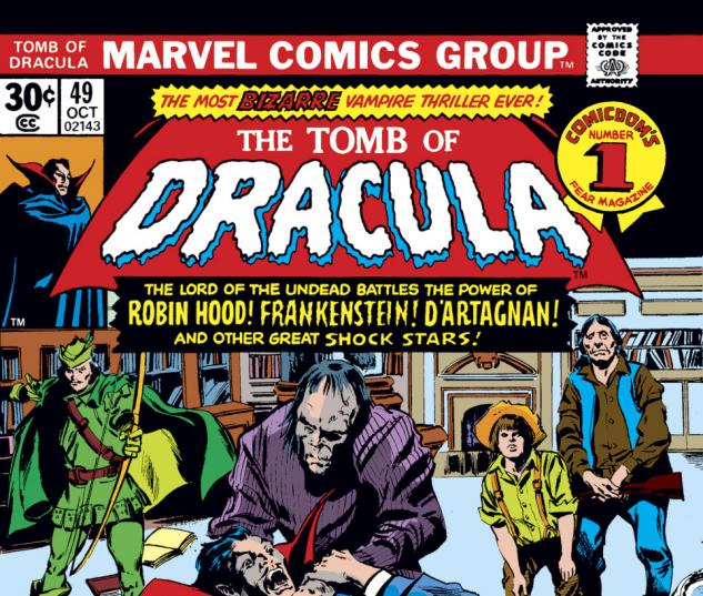Tomb of Dracula (1972) #49 Cover