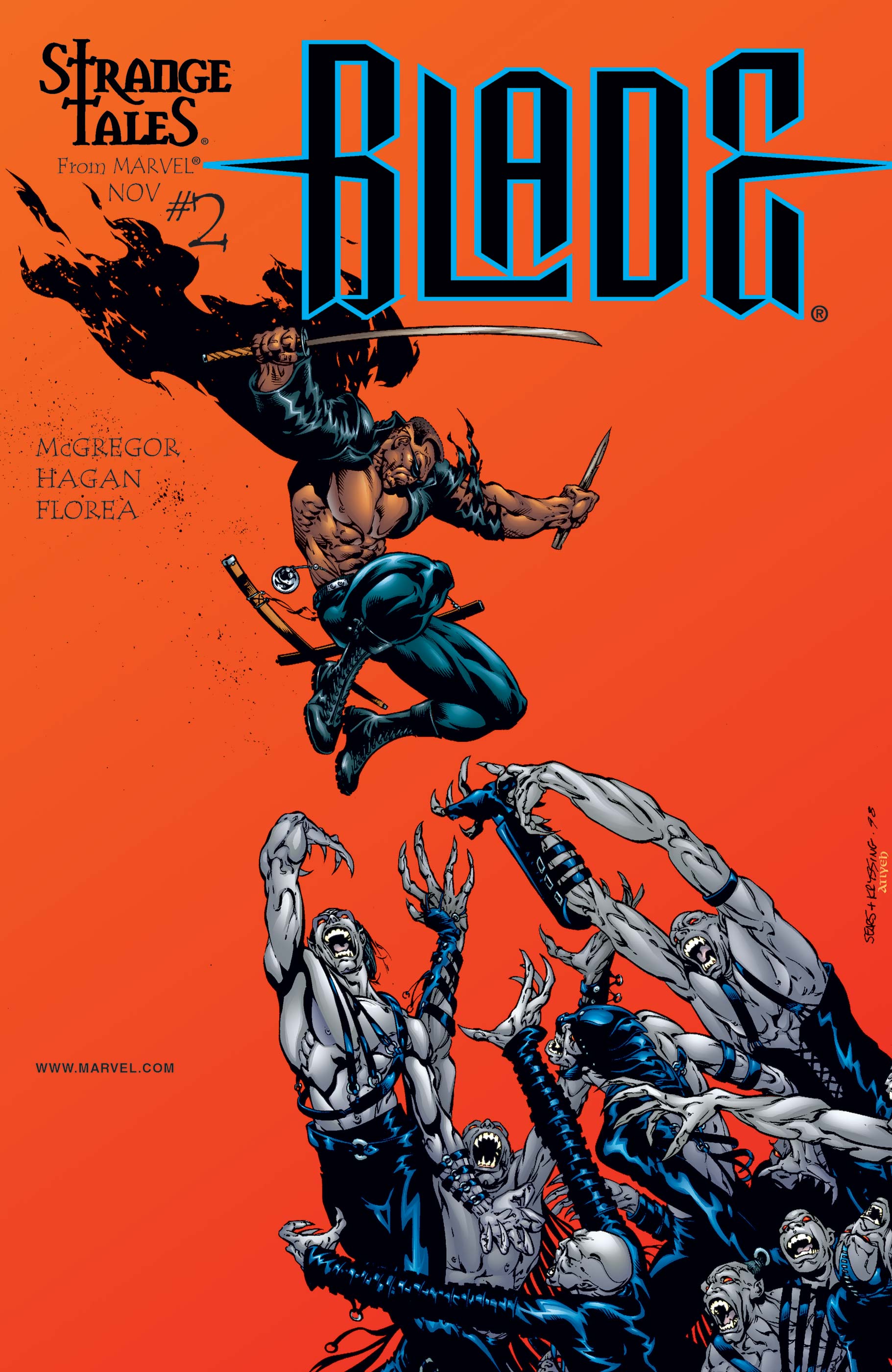 fricción Hecho un desastre semestre Blade (1998) #2 | Comic Issues | Marvel