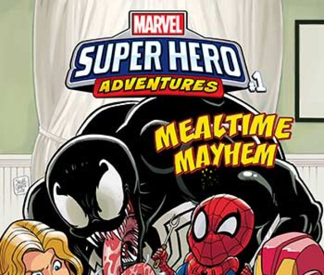 cover from Marvel Super Hero Adventures: Captain Marvel - Mealtime Mayhem Infinite Comic (2019)