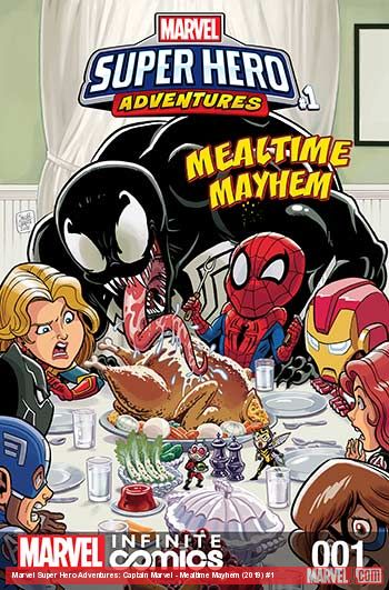 Marvel Super Hero Adventures: Captain Marvel - Mealtime Mayhem Infinite Comic (2019) #1