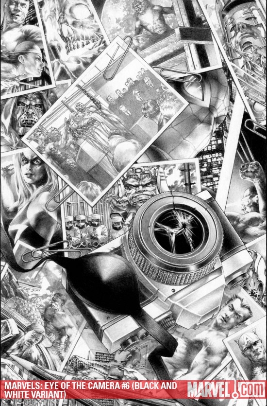 Marvels: Eye of the Camera (2008) #6 (BLACK AND WHITE VARIANT)