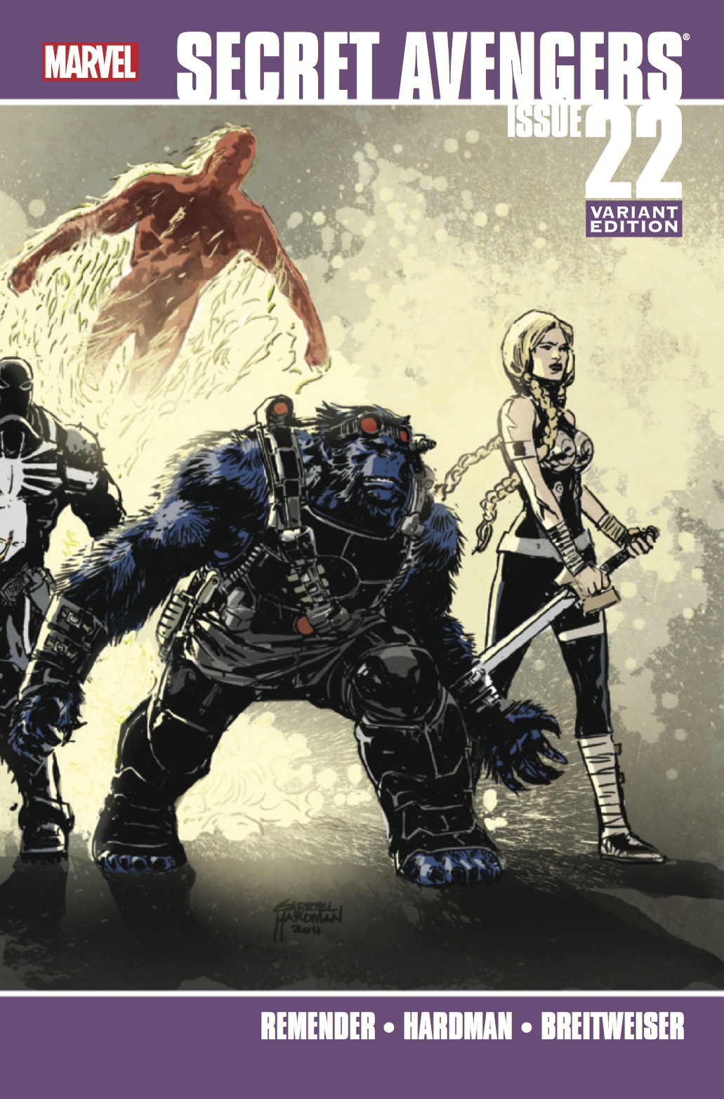 Secret Avengers (2010) #22 (Hardman Variant)