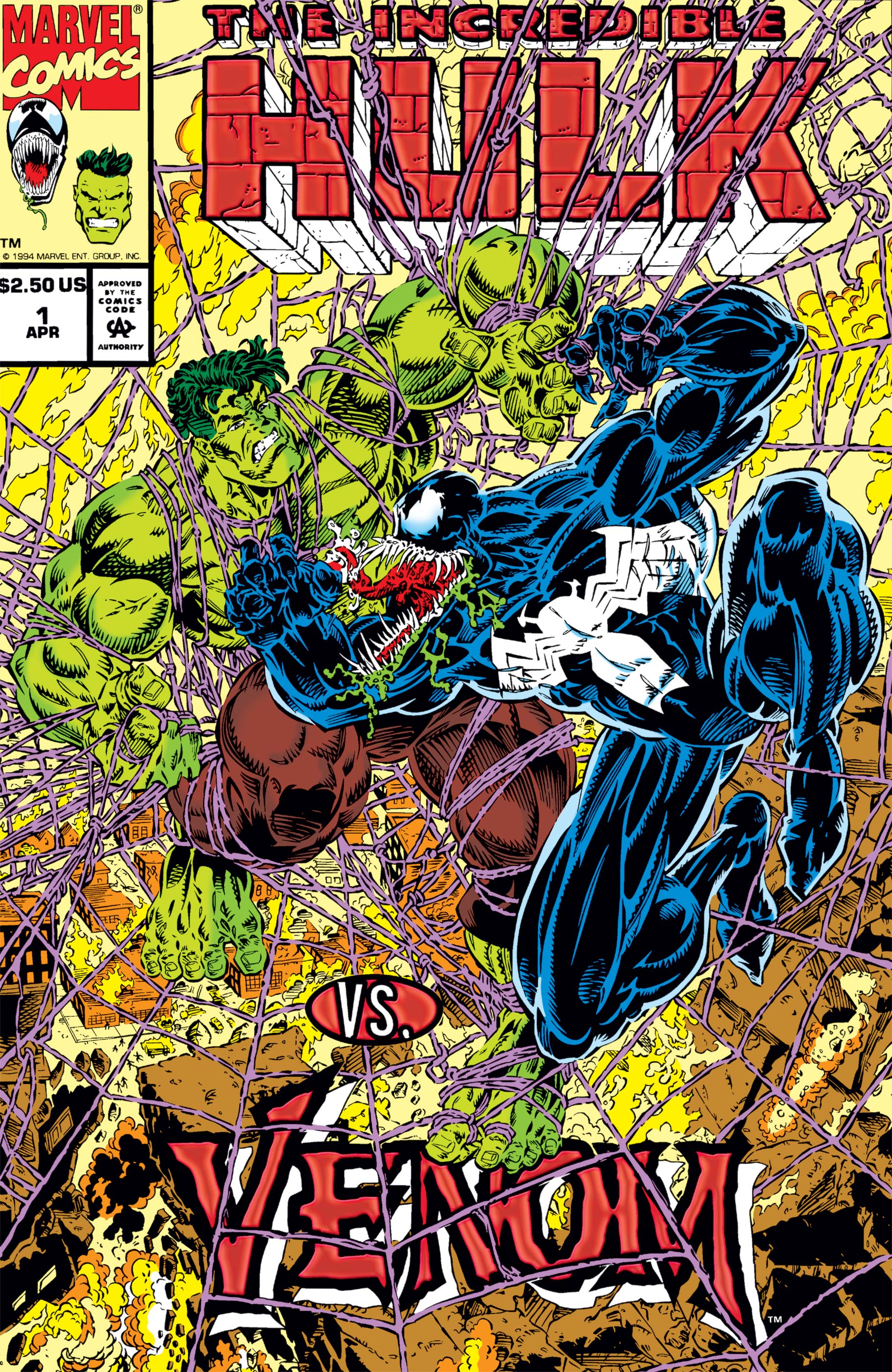 Incredible Hulk Vs. Venom (1994) #1 | Comic Issues | Marvel