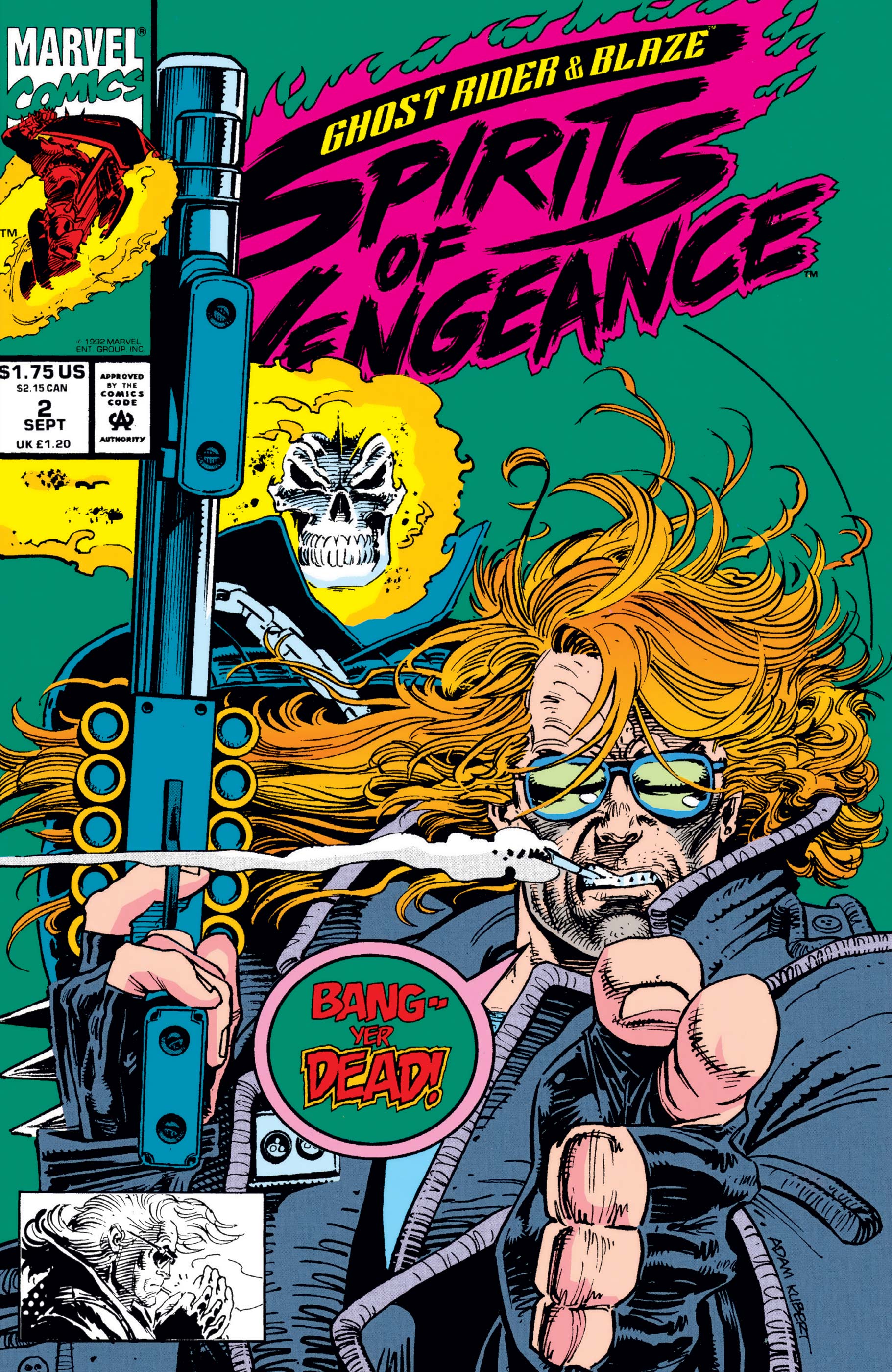 Ghost Rider/Blaze: Spirits Of Vengeance (1992) #2 | Comic Issues | Marvel