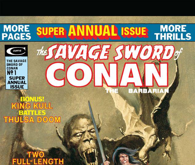 SAVAGE SWORD OF CONAN ANNUAL 1 #1