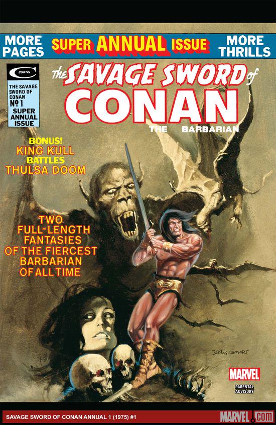 SAVAGE SWORD OF CONAN ANNUAL 1 (1975) #1