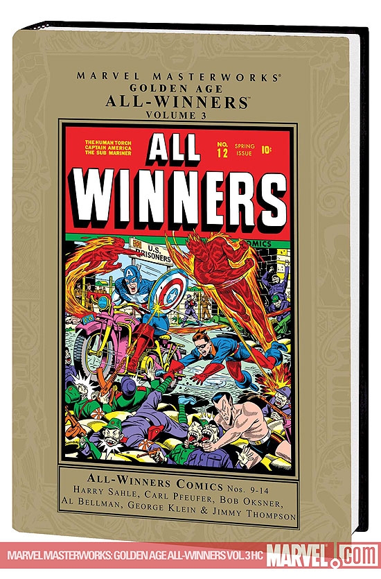 MARVEL MASTERWORKS: GOLDEN AGE ALL-WINNERS VOL. 3 HC (Trade Paperback)