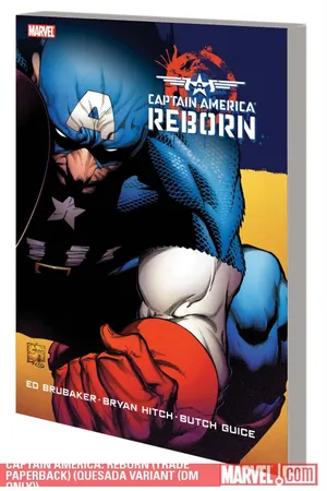 Captain America: Reborn Quesada Variant (DM Only) (Trade Paperback)