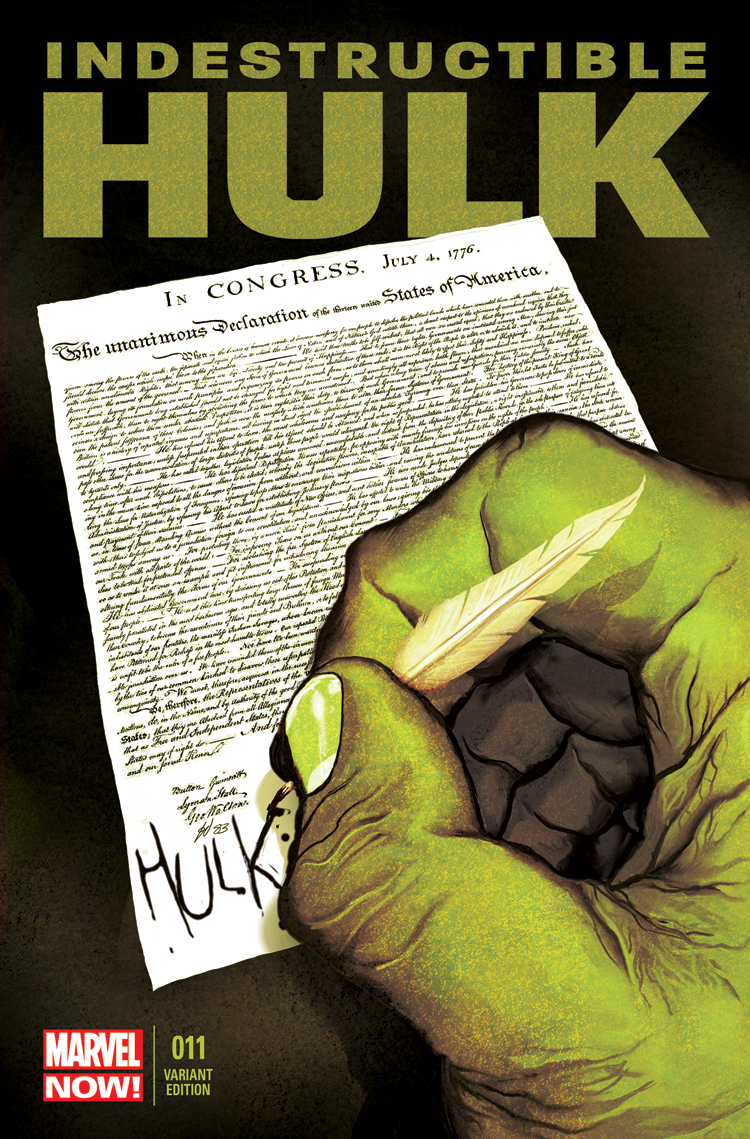 Indestructible Hulk (2012) #11 (Time Travel Variant)