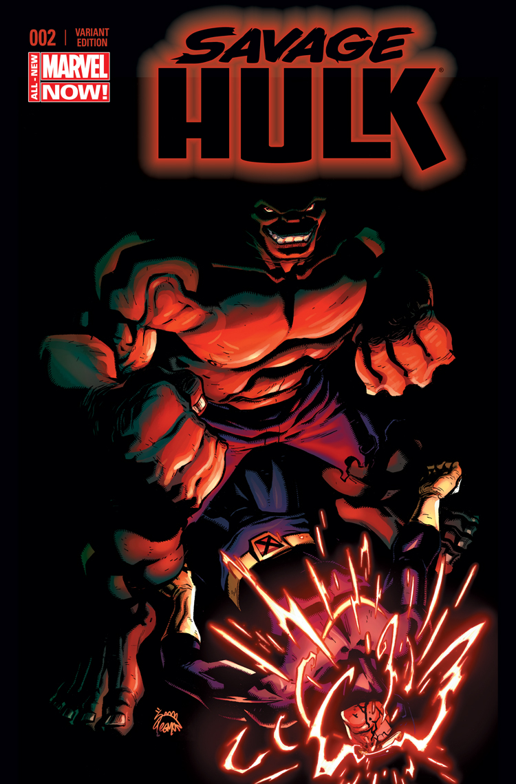 Savage Hulk (2014) #2 (Stegman Variant)