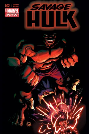 Savage Hulk (2014) #2 (Stegman Variant)