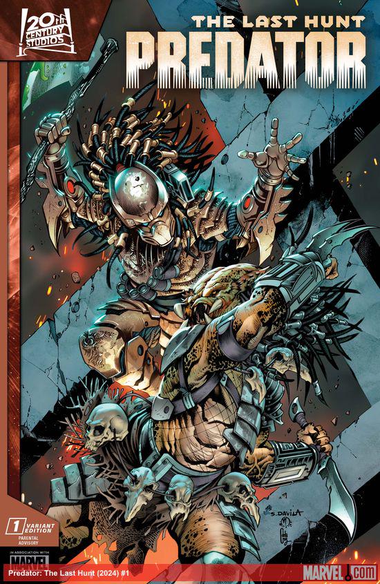 Predator The Last Hunt 2024 1 Variant Comic Issues Marvel   Detail 