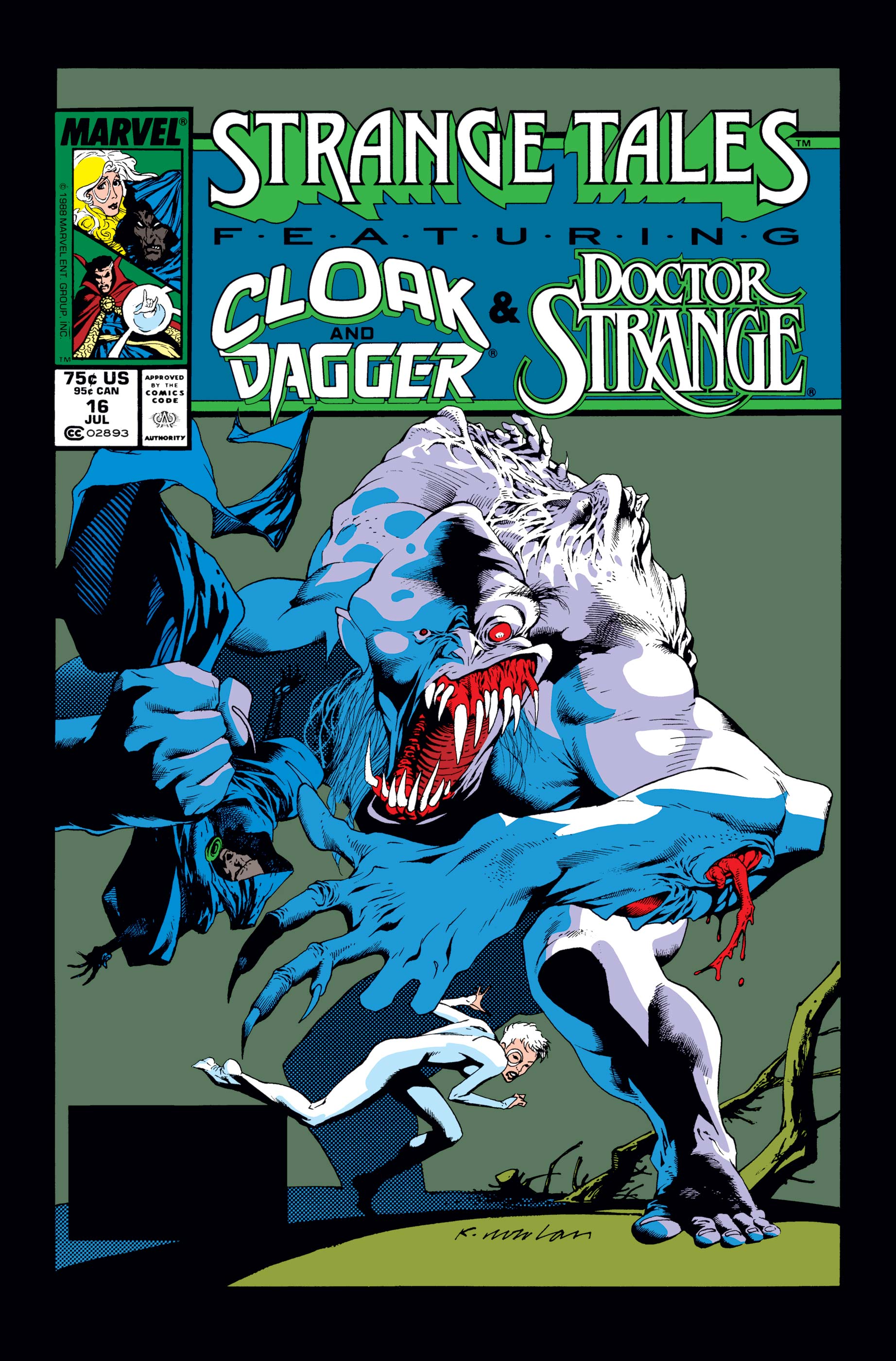 Strange Tales (1987) #16